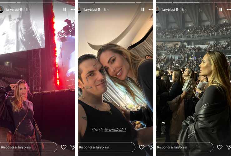 Achille Lauro insieme all'amica speciale - Alberghierofiuggi.it (Fonte foto Instagram @ilaryblasi)